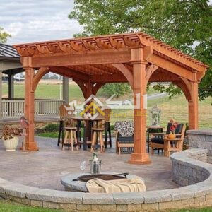 برجولات خشبية