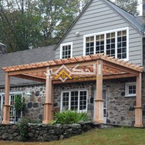 برجولات خشب