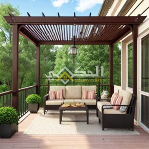 برجولات خشبية