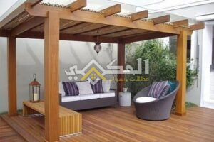 برجولات خشبية