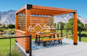 اشكال برجولات خشب