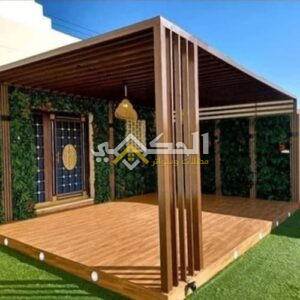 برجولات خشبية