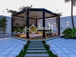 برجولات خشبية