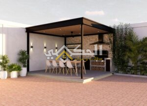 برجولات خشبية