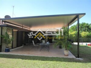 مظلات حديد للجلسات