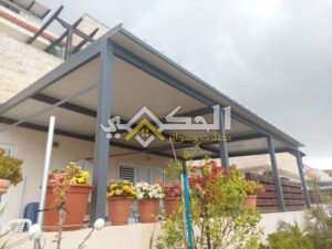 مظلات ساندوتش بانل بتصاميم عصرية