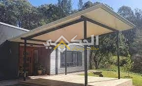 مظلات بنل صاج ومستودعات كبيره