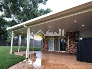 برجولات سقف سندوش بنل