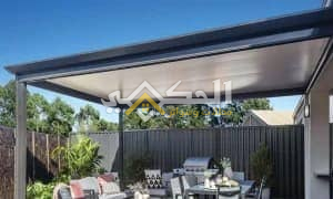 برجولات سقف سندوش بنل