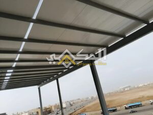 برجولات سقف سندوش بنل