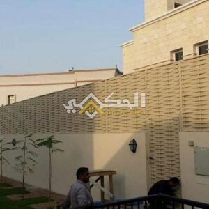 سواتر فلل خشب بلاستيكي