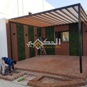 تفصيل برجولات حديد