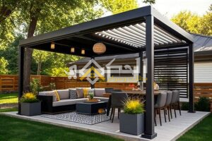 شركة برجولات حديد بالرياض