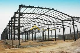 تصميم هناجر حديد