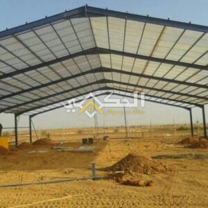 بناء هناجر حديد