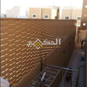 تركيب سواتر خشب بلاستيكي