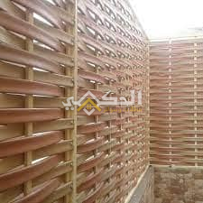 سواتر خشب بلاستيكي