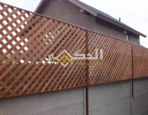 سواتر خشب بلاستيكي