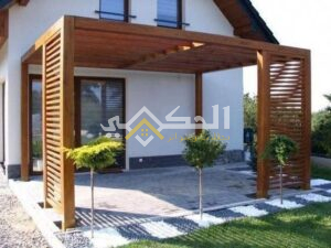 تركيب مظلات خشب بلاستيكي بأسعار مناسبة