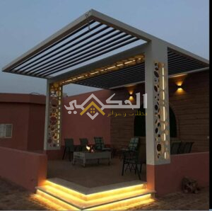 أفضل شركة مظلات خشب بلاستيكي