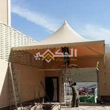 مظلات قبب ديكورية