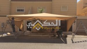 كم سعر متر المظلات في الرياض