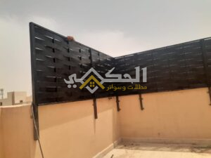 سواتر اباجور حديد مجدول