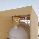 مظلات خزانات قماش كوري