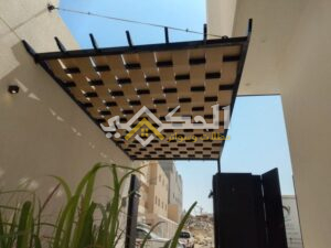 تصميم برجولات خارجية بالرياض