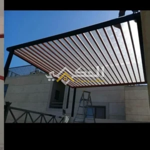 مظلة تيوبات حديد