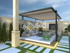 تصميم مظلة تيوبات جلسات