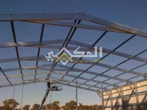 تصميم مستودع حديد