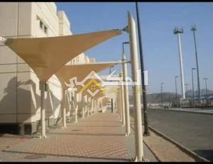 مظلات قماشية