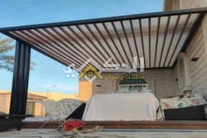 مظلة تيوبات حديد