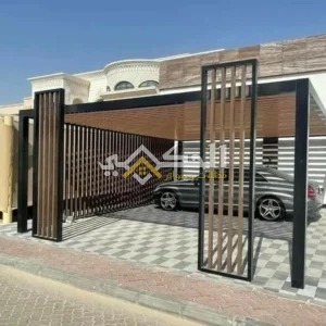 مظلات تيوبات حديد للمواقف