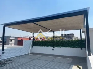 تصميم مظلات تيوبات حديد حديثة