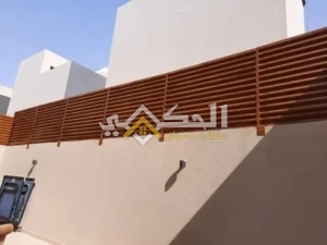 سواتر جدران خشب بلاستيكي