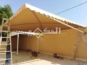 انواع السواتر التي توفرها الشركة في حي النخيل