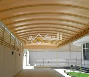 تركيب مظلات وسواتر سيارات النخيل