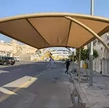 تركيب مظلات وسواتر حي النخيل