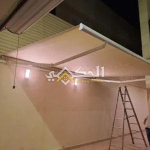 أهمية تركيب مظلات وسواتر حي المربع