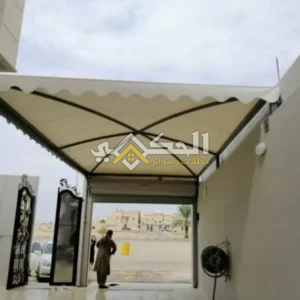 تركيب مظلات حي المطار